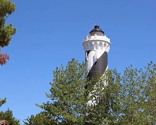 Leuchtturm Phare de Contis
