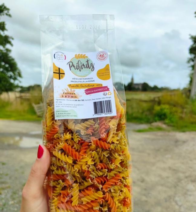 ambachtelijke pasta van Saint-Père-en-Retz